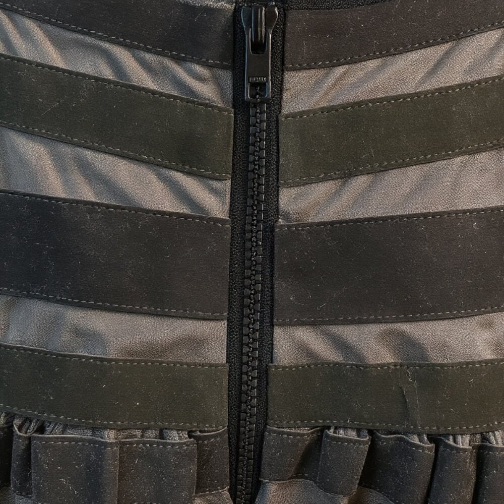 Cynthia Rowley Velvet Ribbon Mesh Strapless Dress Size 2 NWT - Picture 13 of 13